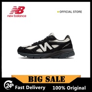 สินค้าเคาน์เตอร์แท้ New Balance NB 990 V4 " Black " รองเท้ากีฬา U990JS4 รับประกันสินค้า 1 ปี