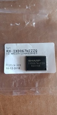 TB IC PROGRAM IXD067WJZZQ IXD067 TV TABUNG SHARP DAN TOSHIBA