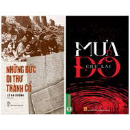 Combo Sách Những Bức Di Thư Thành Cổ + Mưa Đỏ (Bộ 2 Cuốn)