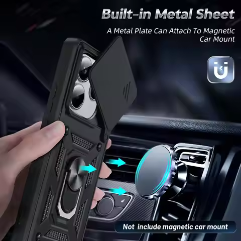 Camera Len Case For Xiaomi 15T Pro Redmi Note 14 Pro Plus 4G 5G Poco F7 X7 Pro rotection Shockproof 