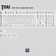 Thai keycaps High Quality PBT dye sub keycaps Cherry prfile for Mechanical keyboard