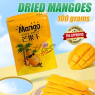 【BUY 1 TAKE 1】Dried Sweet Mangoes 100g Sweet Mangoes chips Dried Fruit Healthy snacks