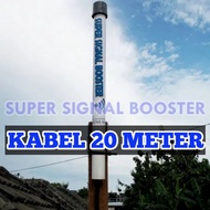 Antena Penguat Sinyal 3G 4G Modem Mifi dan Hp Super Signal Booster Kabel 20 meter tipe Induksi
