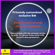 Fashion and trendy frame 1.61 anti blue light lens, astigmatism high-definition lens