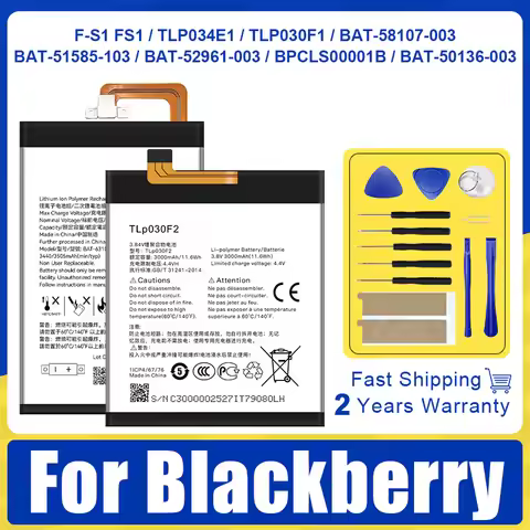 XDOU BAT-50136-003 Battery For Blackberry Q5 Q10 Q20 Q30 Z30 9800 9810 Keyone DTEK60 MEREURY BBB100-