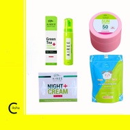 Airee Beauty Produk - Face Glowing  Cleanser Sunscreen Night Cream Krim Malam Sabun Bibi