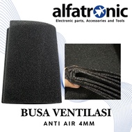 BLACK VENTILATION FOAM 4MM 28ppi & 35ppi | WATERPROOF | SPEAKER FOAM | FOAM RAM Good QUALITY