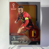 EDEN HAZARD BELGIUM SCORERS CLUB PANINI PRIZM 2022 Football Card
