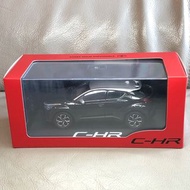 Toyota CHR C-HR 1:30 正廠豐田合金模型車非賣品 黑色銀頂