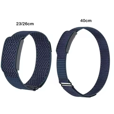 New Nylon Sport Band 22mm Loop Design Fitness Tracker Strap Adjustable Breathable Bicep Band for Ama