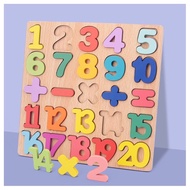 (acc ptk) Puzzle ABC puzzle Number puzzle Number Puzzle Hijaiyah Chunky Puzzle Children Wooden Puzzl