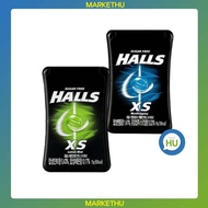 Halls Xs Sugar Free Candy 2 Types Mentholyptus, Lemon Mint 15g