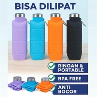 700ml Foldable Drinking Water Bottle / 700ml BPA Free Sports Water Bottle Portable Spill-Proof Trave