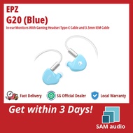 [🎶SG] EPZ G20 In-ear Monitors With Gaming Headset Type-C Cable and 3.5mm IEM Cable