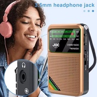 Portable Pocket Radio Fm Am Sw Radio Built-in Speaker Type-c Rechargeable Mini Radio Receiver I9o8