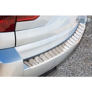 2/35920 Stainless Steel Rear Bumper Protector BMW X3 (E83) Facelift 2006-2010 'Ribs'