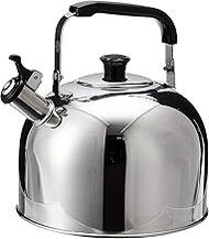 Zebra 113525 Stainless Steel Whistling Kettle, Smart, 6L