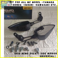 ✿ ◳ ◲ NEMO DUCATI Side Mirror Universal Circuit Kunai NMAX Aerox XMAX ADV CLICK RAIDER SNIPER PCX M