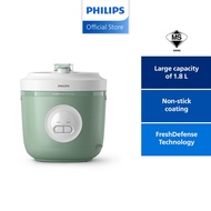 Philips HD3212 | Spherical Pot Analog Rice Cooker | 1.8L | FreshDefense Tech - 48hr Fresh & Deliciou