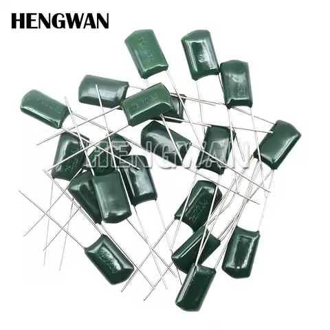 20pcs Polyester film capacitor 250V 400V 1000V 2.2nF 4.7nF 10nF 22nF 68nF 100nF 2E222J 2E472J 2E223J