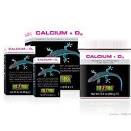 Exo Terra Calcium + D3 Powder Supplement แคลเซียมชนิดผง ผสมวิตามิน D3 สำหรับสัตว์ เลื้อยคลานที่เลี้ยงในบ้าน