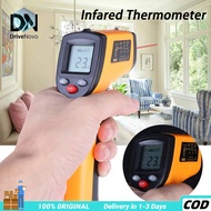 GM320 Infrared Thermometer High Accuracy Thermometer Industrial Infrared Gun Food Laser LCD Digital 