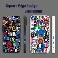 Casing For OPPO A39/A57 Reno 5 A54 A71 F9 Pro Reno6 Z NBA Logo Aesthetic Design LDH26 Phone Case Squ