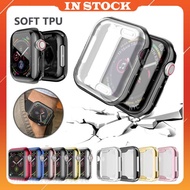 [ZINE04] Watch Cover case Apple Watch series 6 5 4 3 2 1 case 42 38 40 44mm Slim TPU case Screen Protector