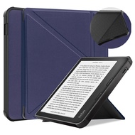 Magnetic Flip Case สำหรับ Kobo Libra 2 7นิ้ว E-Book Ereader Transform Hard Smart Cover พร้อมขาตั้งช่องเสียบการ์ด