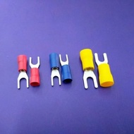 Cable Lug Insulated Spade Terminal Y Lug Copper Lug Fork Lug YF SF Terminal Connector Insulated Cabl