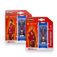 Bburago 1: 64 F1 SF-25 Model Car Ferrari Fleet Hamilton SF25 SF24 Ferrari F1 Car Diecast Car