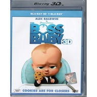 Blu-Ray 3D + Blu-Ray Disc The Boss Baby (2017 Film)