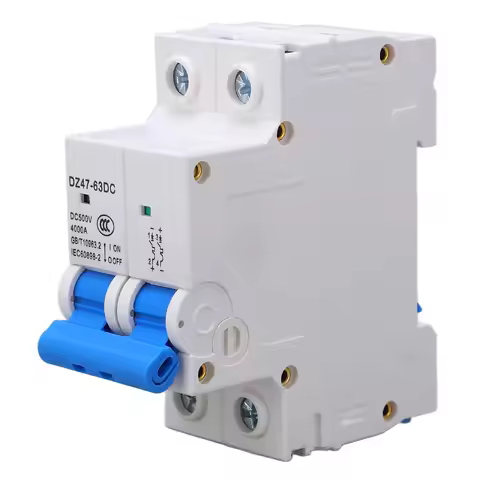 Circuit Breaker Miniature Circuit Breaker Miniature Circuit Breaker Upgraded 2P 500V 25A Air for Sol