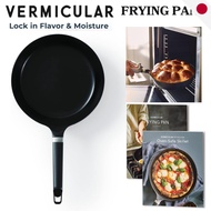 Vermicular Oven-Safe Cast Iron Skillet Frying Pan FP20 - Gas Induction IH Outdoor Camping Cookware