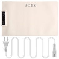 R8Food Warming Tray Mat Electric Roll Up Plate Warmer to Keep Food Warm &amp Hot with Adjustable Hea