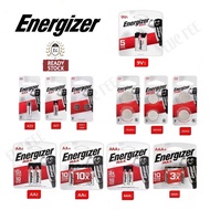 ENERGIZER BATTERY 🔥Ready Stock🔥 [ORIGINAL] MAX AA / AAA / 9V /CR 2016 / 2025 / 2032 / A23 /A27 / A76
