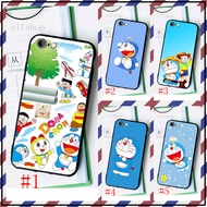 OPPO R9 R9S R11 R11S Plus R15 Pro Black soft Phone case cover Doraemon Robot cat