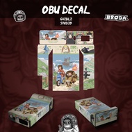 Motorbike OBU Sticker Waterproof "Ghibli"