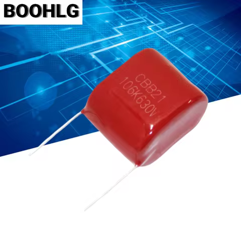 2PCS CBB capacitor metal film capacitor 630V 106K 630V 10UF 630V 106 pin spacing 27.5MM
