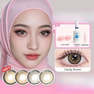 [HOT SALE COMBO]Magister Contact Lens With Power Set Sale 0.00~-6.00 Free Solution and tweezers with