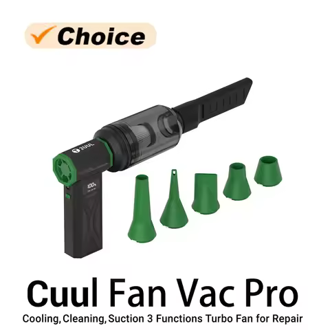 2UUL DA97 DA970 3 in 1 Portable Turbo Fan for Mobile Phone Repair Vacuum Cleaning Quick Cooling Rapi