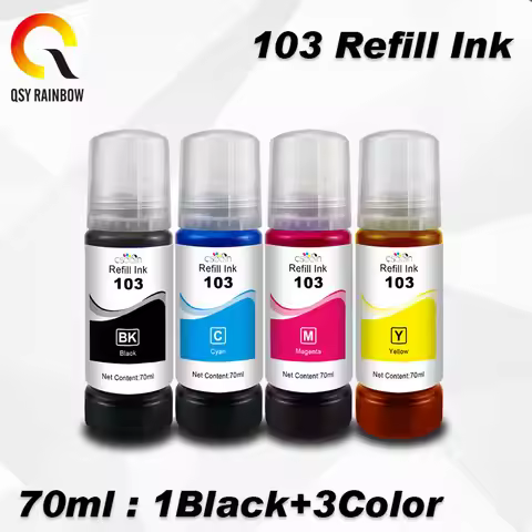 103 INK for Epson L3150 for epson EcoTank l3110 103 ink compatible L1110/L3111//L3151/L3156/L3160/L5