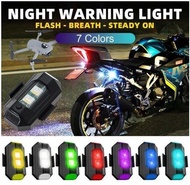 Lampu Strobo Mobil Sepeda Motor LED RGB Lampu LED Kedip Pesawat RGB lampu senja strobo emergency mob
