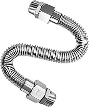 Flexible Gas Line Fuel Line Replace 0L4836A 0D3031 Fit for Multiple Models Generators, Stainless Ste