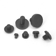 New Product#5 6 7 8 10cm Chair Foot Pad Stool Foot Pad Black Rubber Particle Foot Nail Anti-Collisio