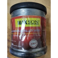 1.6mm X 500 Meter MAXSON ALUMINIUM ALLOY Wire (#MA16) pagar elektrik 1 ROLLS/ Electric fencing wayer