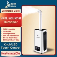 Commercial Grade Adaptable Humidifier Industrial Humidifier 23.8L Water Tank for Shops/Restaurants/Home/Office EA21