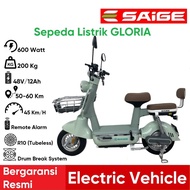 Murah Saige Sepeda Listrik Gloria Electric Bike Gloria Series Realpict