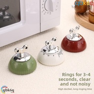 QBK6Q Magnetic Kitchen Timer, 60-Minute Loud Alarm Clock Digital Countdown Timer, Creative Manual Op