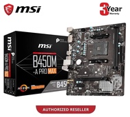 MSI B450M-A PRO MAX AMD AM4 Motherboard